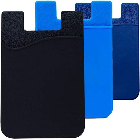 smart card holder silicone|personalized silicone card holder for phone.